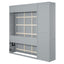Murphy Wall Bed With Shelves, Wardrobe And LED Lights