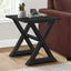 Compact Accent End Table, Square, Transitional