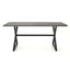 Rolando - Outdoor Aluminum Dining Table With Steel Frame
