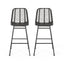 Sawtelle - Outdoor Wicker Barstools (Set of 2)