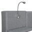 Upholstered Platform Bed With Reading Lights, Drawers, Trundle And Shelves