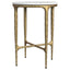 Prussia - Round Side Table - White Marble