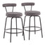 Rhonda - Contemporary Counter Stool (Set of 2)