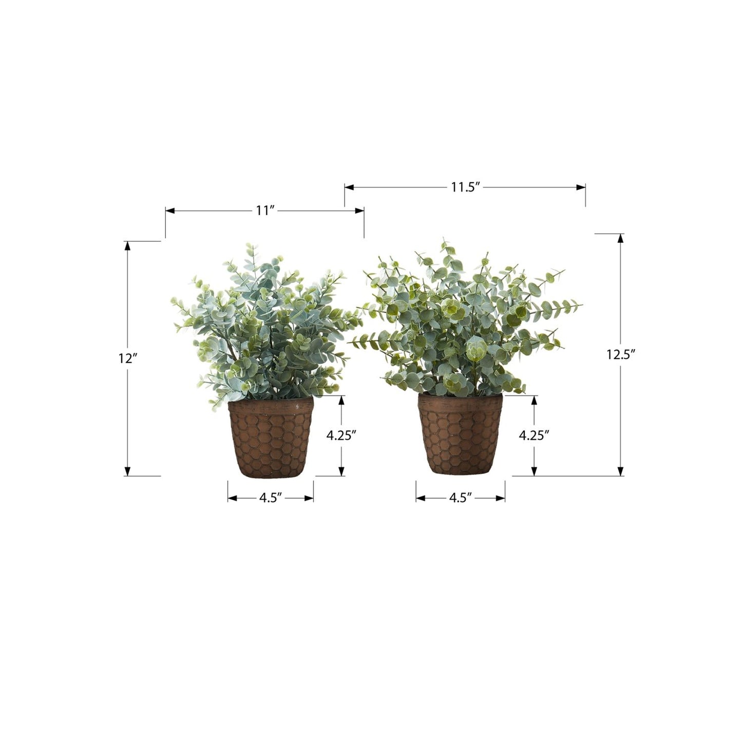 Artificial Eucalyptus Grass (Set of 2)
