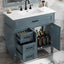 Bathroom Vanity With Sink, Freestanding Cabinet & Drawers