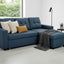 Convertible L Shaped Sectional Sleeper Sofa Bed, Saving Pull Out Couch