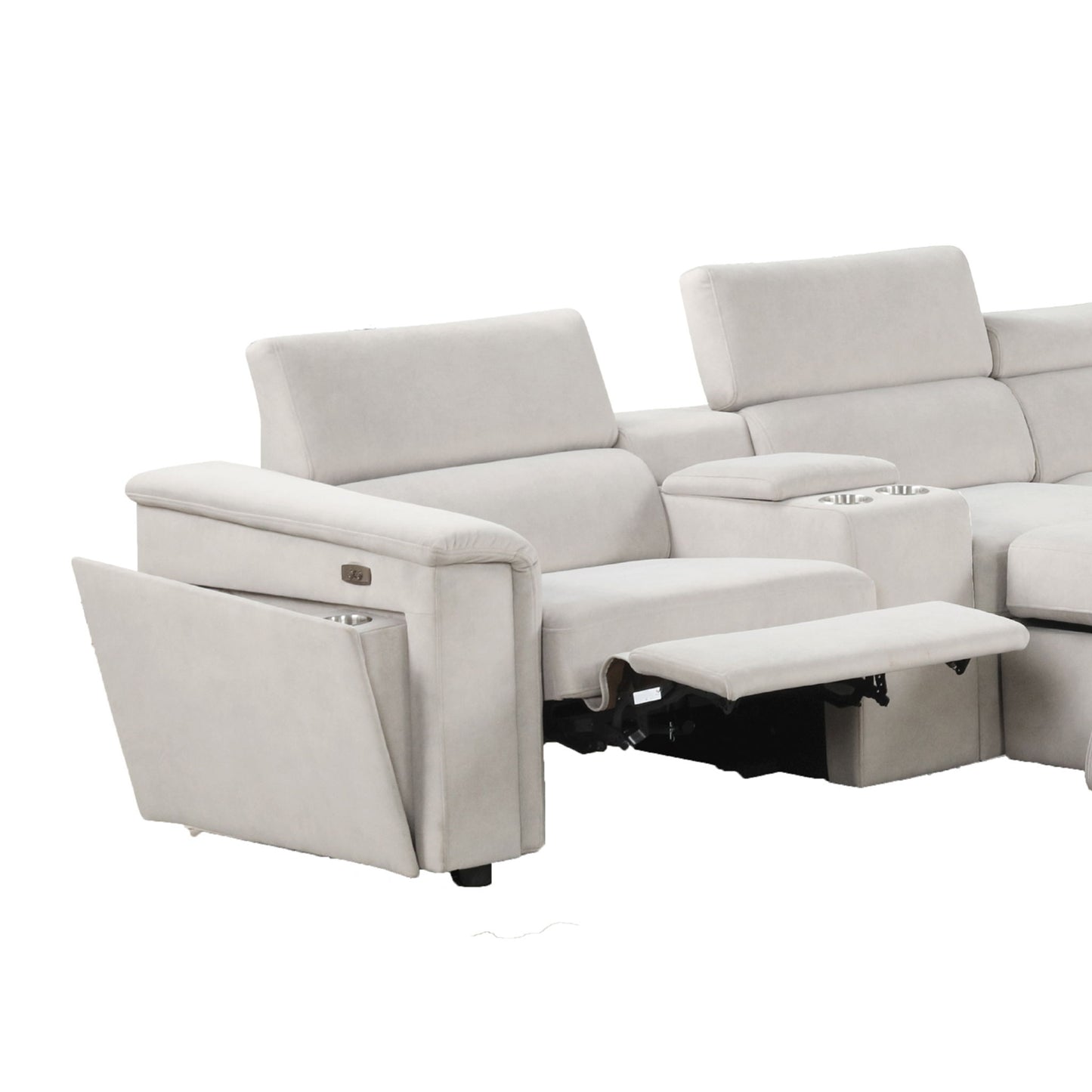 Harvey - Power Recliner Sleeper Sectional