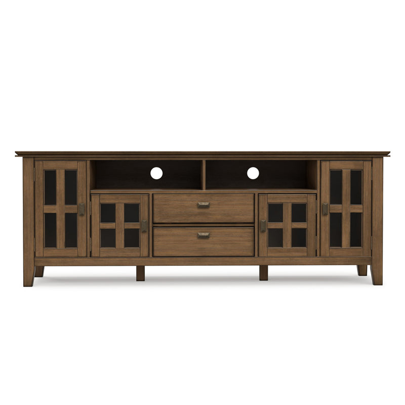 Artisan - TV Media Stand - Rustic Natural Aged Brown