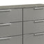 Elara - Dresser With Spacious Drawers - Gray