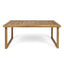 Outdoor Dining Set - Sandblast Natural Finish
