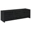 Bossert - 3 Drawer Stand - Black