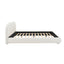 Upholstered Simple Modern Bedroom Bed With Curved Headboard