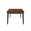 2 Tone 6 Drawer Dining Table - Gray