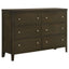 Clement - 6 Drawer Dresser Cabinet - Espresso
