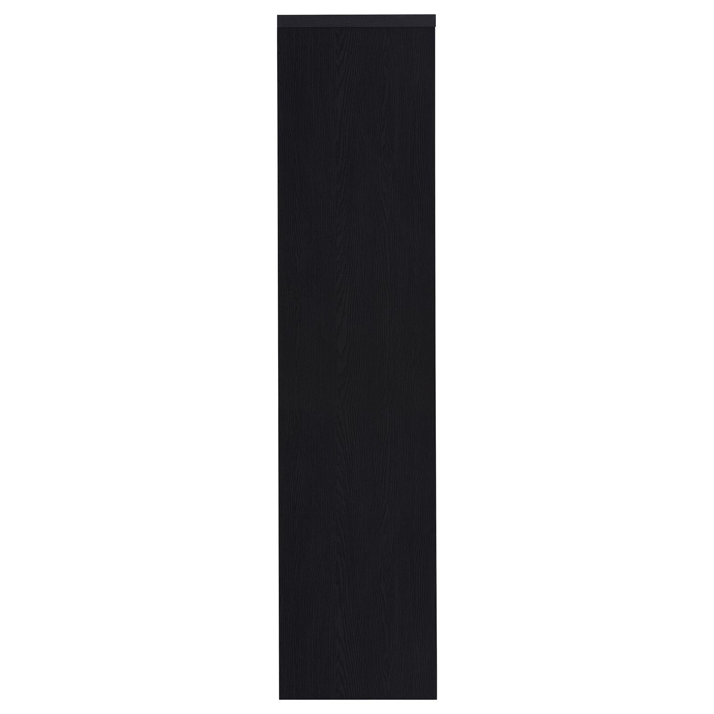 Sloat - 3 Shelf Media Tower With Cabinet Storage - Black