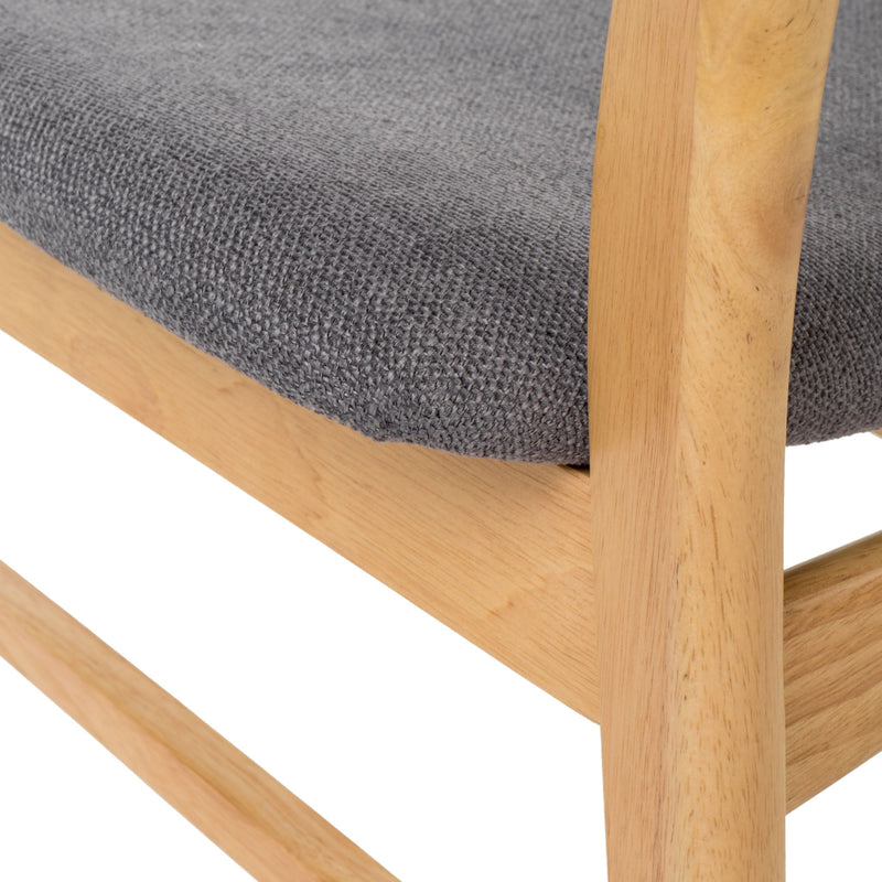 Brilliantine - Dining Chair With Cushion And Wood Frame (Set of 2)