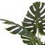 55" Tall, Artificial Plant, Monstera Tree, Indoor, Faux, Fake, Floor, Greenery, Potted, Real Touch, Decorative - Green / Black