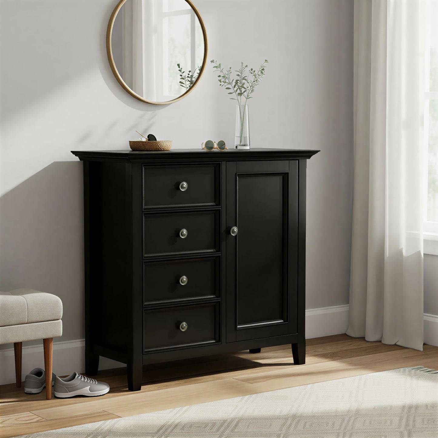 Amherst - Handcrafted Medium Storage Cabinet