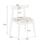 5 Piece Dining Set With 1 Table And 4 Upholstered Chairs - Walnut / Black