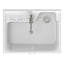 Hennessy - Deluxe Laundry Utility Sink And Cabinet