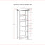 Artisan - 5 Shelf Bookcase, Handcrafted