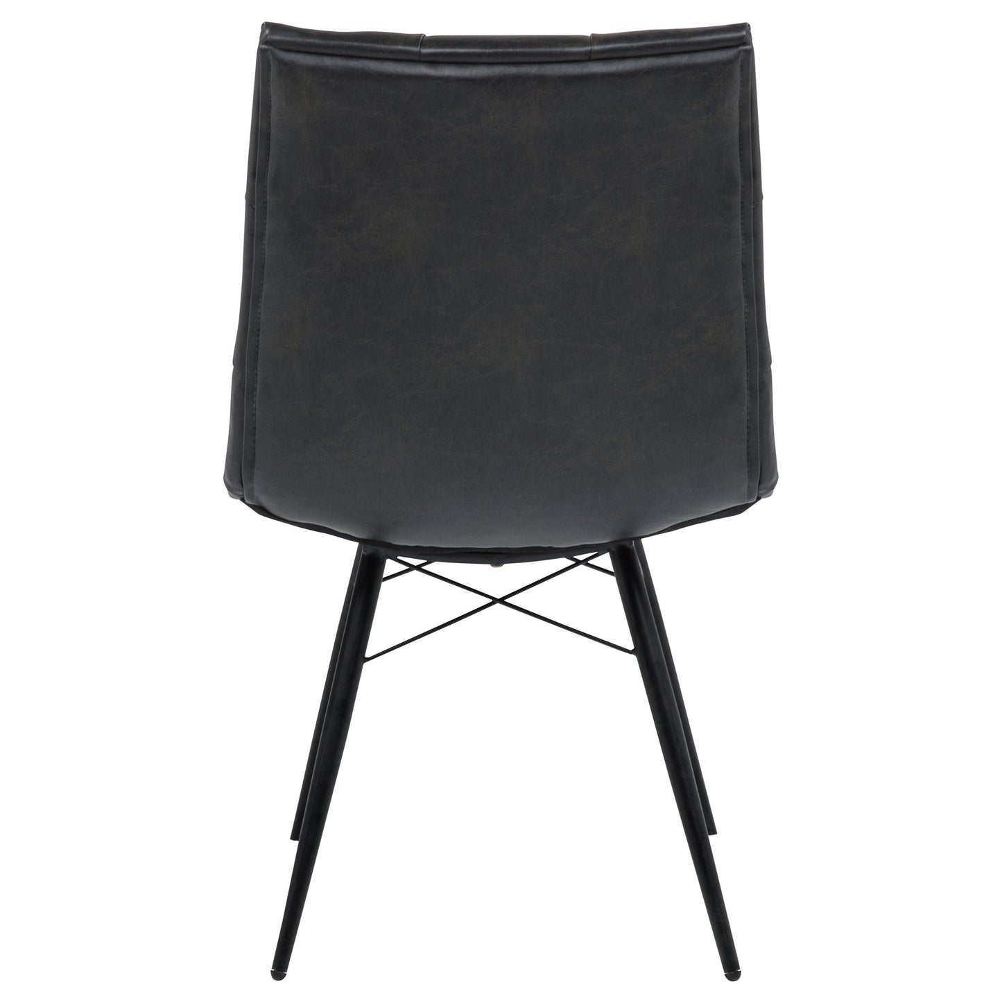 Tufted Back Dining Chairs (Set of 4) - Black