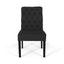Broxton - Tuft Dining Rolltop Chairs With Button Tufted Backrest (Set of 2)