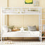 Bunk Bed With Lateral Storage Ladder And Wardrobe