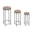 Wesley - Plant Stand - Black / Red