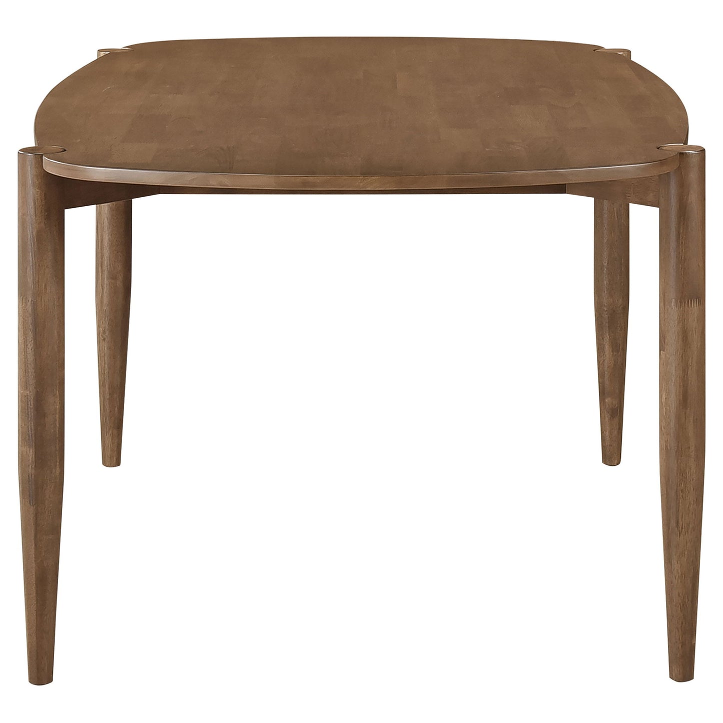 Whisten - Dining Set With Rounded Tabletop And Upholstered Chairs