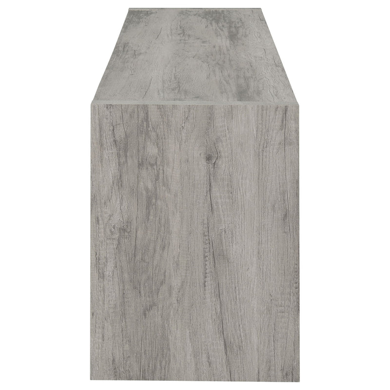 Conifer - TV Stand With Adjustable Shelves - Gray