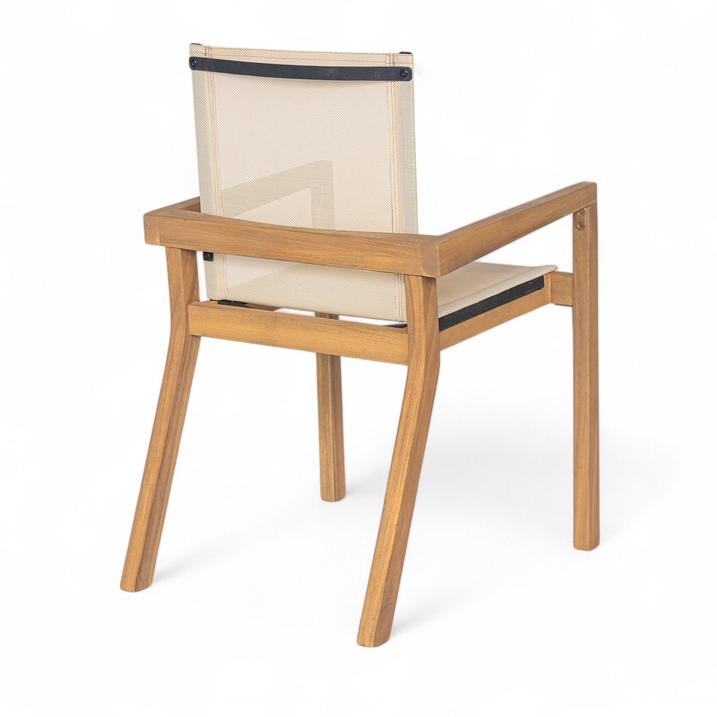 Belfast - Dining Chair With Acacia Wood Frame And Seating (Set of 2)