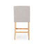 Vienna - Contemporary Fabric Tufted & Wingback Counter Stools (Set of 2)