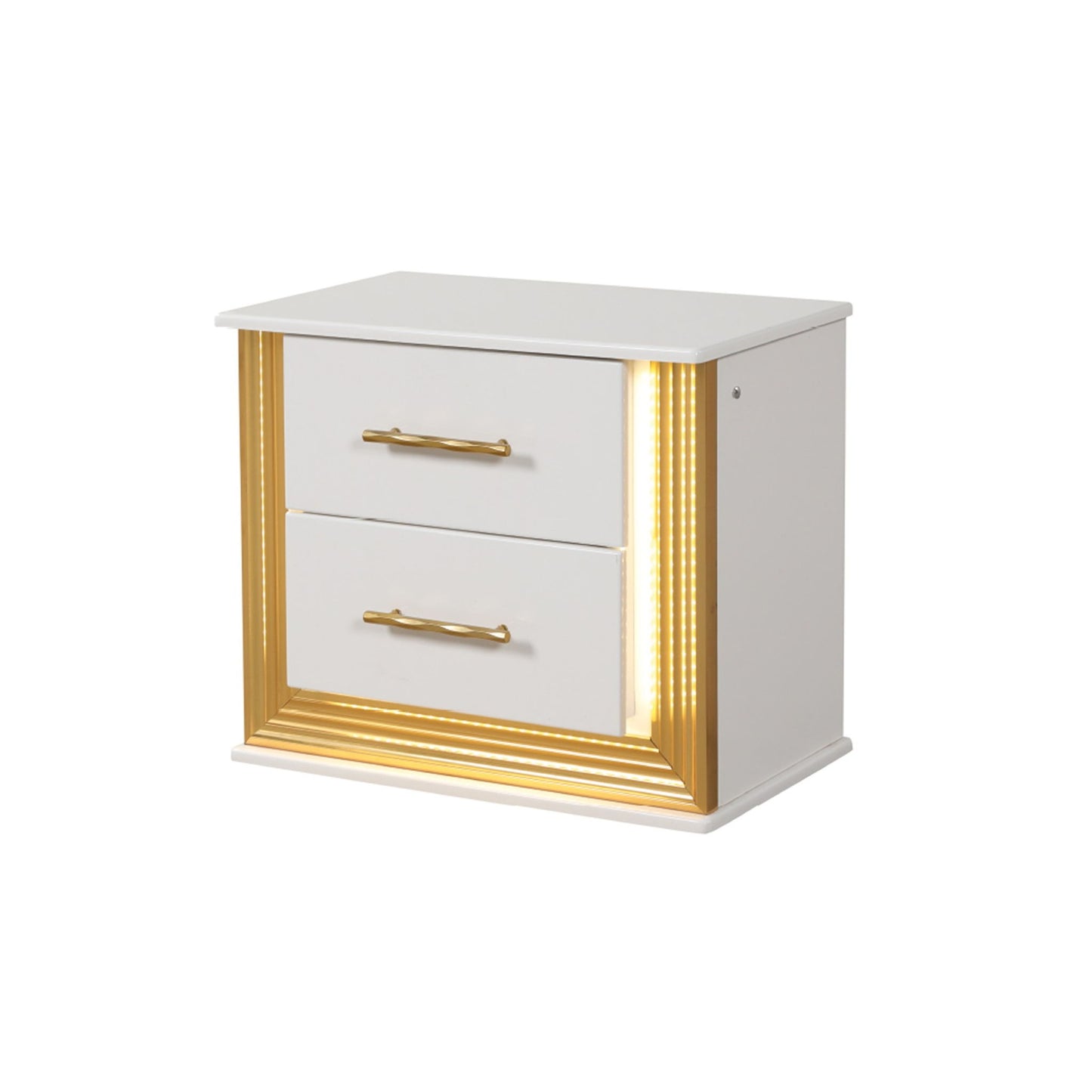 Obsession - 2 Drawer Nightstand - White