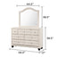 Sophia - 7 Drawer Dresser