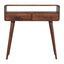 Solid Wood Curved Console Table
