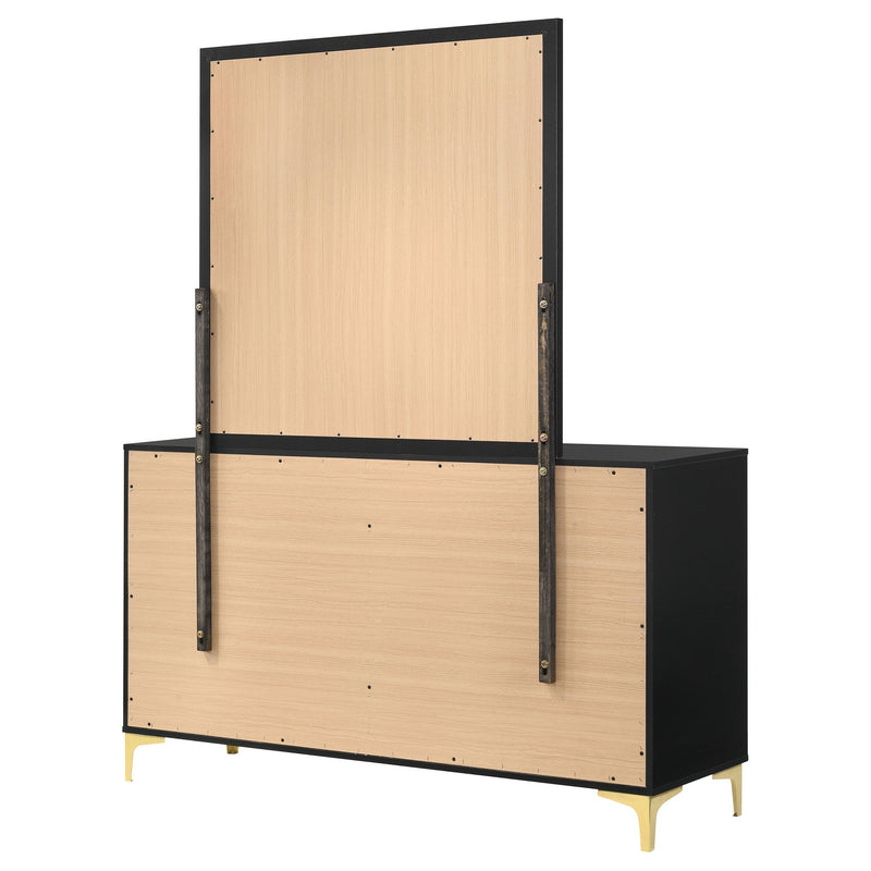 James - 6 Drawer Dresser With Mirror