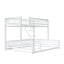 Bunk Bed With Ladder And Safety Guardrails