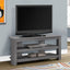 TV Stand, Console, Media Entertainment Center, 3 Storage Shelves