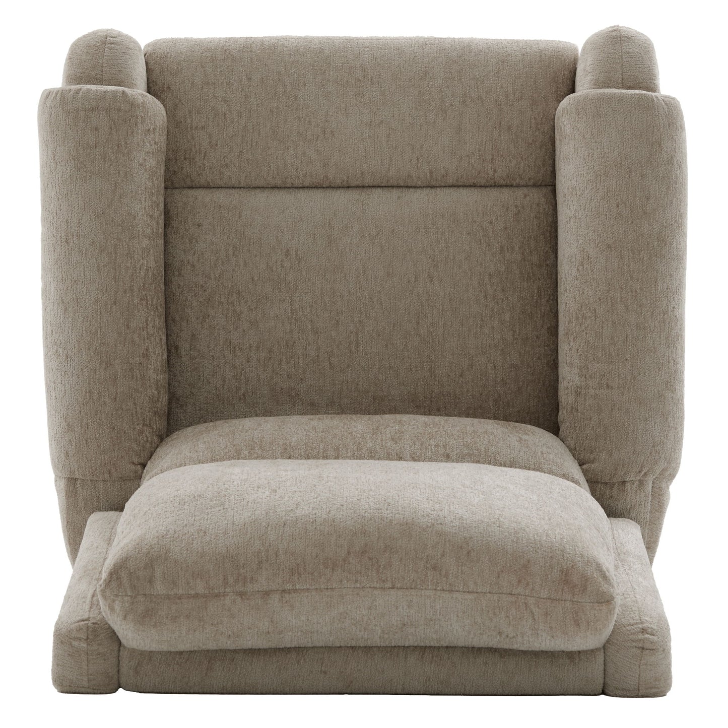 Manual Recliner Massage Chair With Swivel Rocker, 8 Massage Modes, Side Storage Pocket