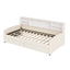 Luxurious Upholstered Platform Bed With Storage Drawers