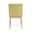 Contemporary Fabric Comfort Dining Chairs (Set of 2)