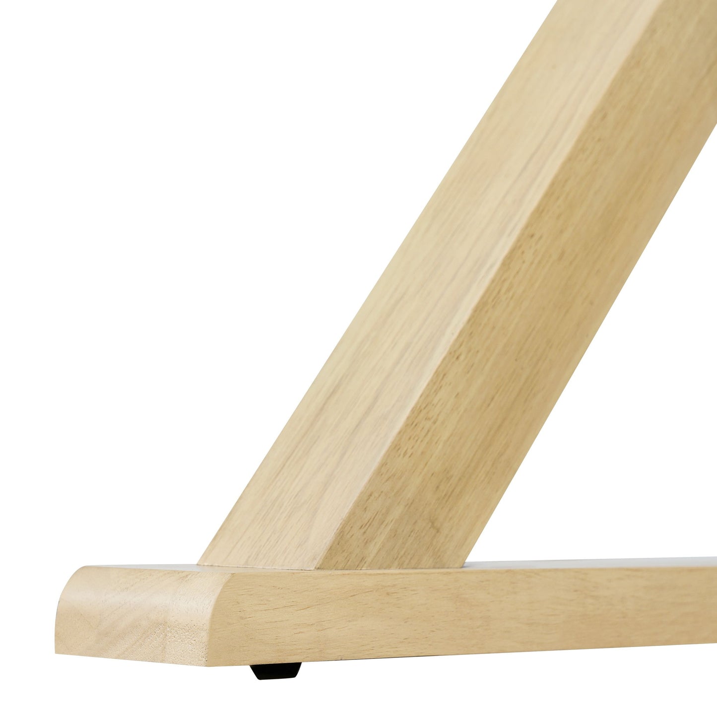 Dining Table With X-Shaped Legs, Rectangular Indoor - Natural