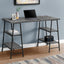 Computer Desk For Home Office, Laptop, Storage Shelves, Contemporary & Modern