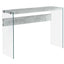Accent Console Table For Entryway, Glossy Spacious Surface