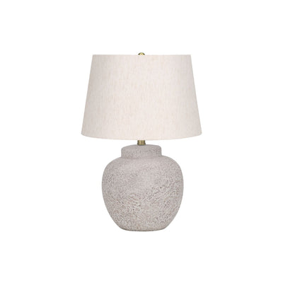 Lighting, Table Lamp, Concrete, Modern - Cream