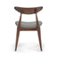 Retro Dining Chairs With Ergonomic Back (Set of 2)