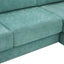 L-Shaped Modular Sofa With Double Layer Cushion
