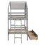 Bunk Bed With Playhouse Roof And Window