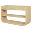 Console Table With 3 Soft Close Drawers & 2 Open Shelves
